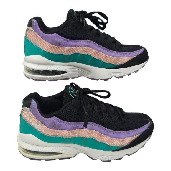 Nike Air Max 95 Have A Nike Day Size 6Y Womens 7.5 Black Jade Coral C15645-001 - Picture 13 of 13